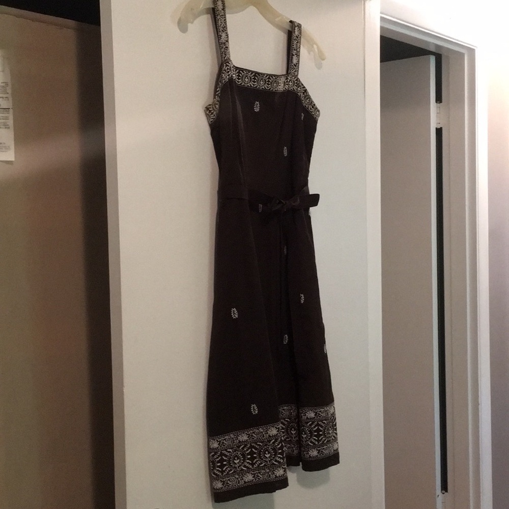 Ann Taylor Loft Brown Dress